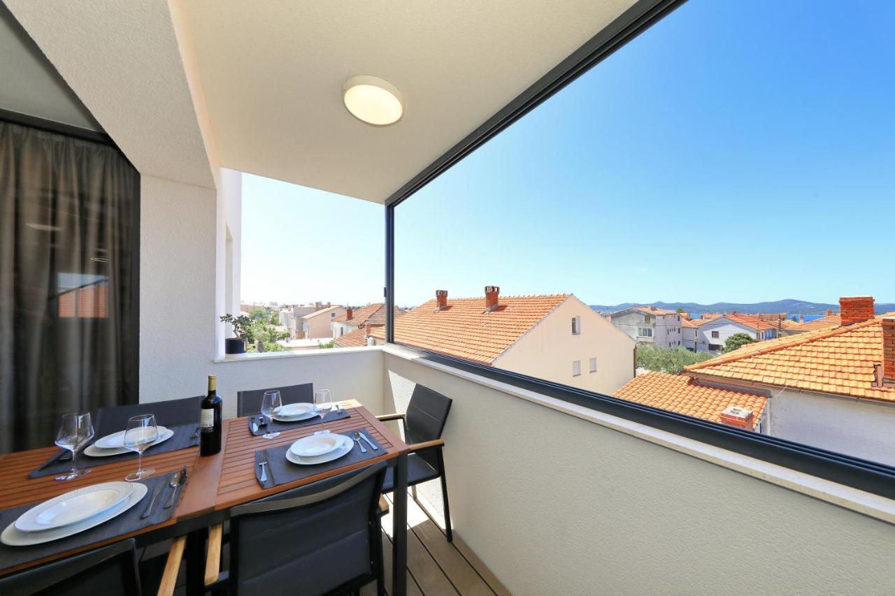 Penthouse Diem - Private Pool With Sea View Zadar Exterior foto